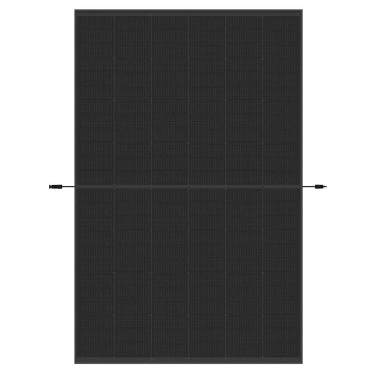 Panou Trina Vertex S+ Full Black, vedere frontală